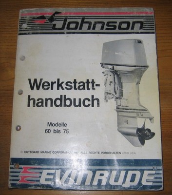 Silniki Evinrude, Johnson książka naprawcza-serwis