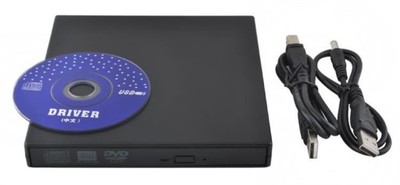 AK285A NAPĘD ZEWNĘTRZNY NAPĘD PRZENOŚNY CD DVD USB