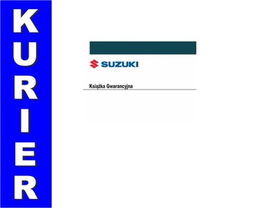 Suzuki Polska Książka Serwisowa Wszystkie Modele