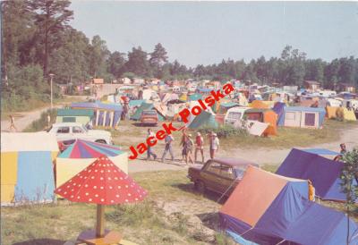 ŚWINOUJŚCIE - CAMPING TRAMP + NAMIOTY - 1985R