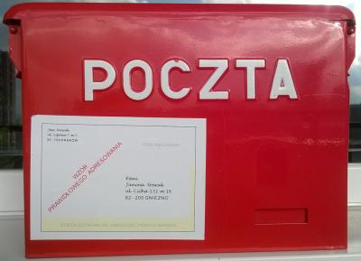 Skrzynka na listy Poczta Polska - 5940334599 - oficjalne archiwum Allegro