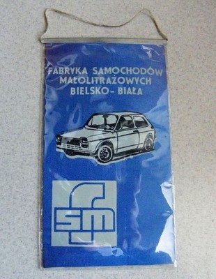 Proporczyk PRL - FSM BB FIAT 126p