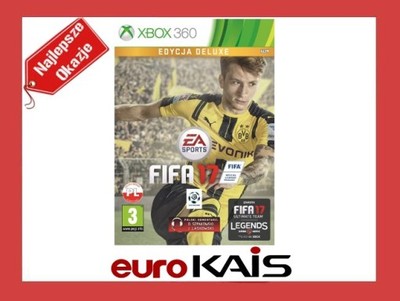 Gra Xbox 360 Fifa 17 Edycja Deluxe Polska Wersja