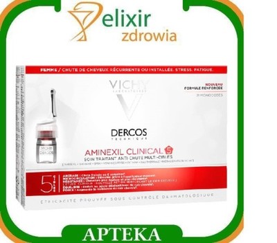 VICHY Dercos Aminexil Clinical 5 przeciw wypadaniu