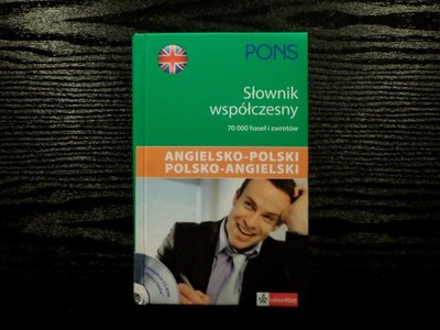 PONS słownik współczesny angielsko-polski + CD