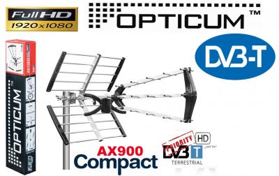 ANTENA OPTICUM AX900 COMPACT  KIERUNKOWA DVB-T