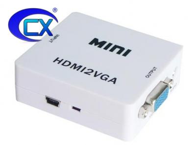 Konwerter Cyfrowy HDMI do Analog VGA + Audio JACK