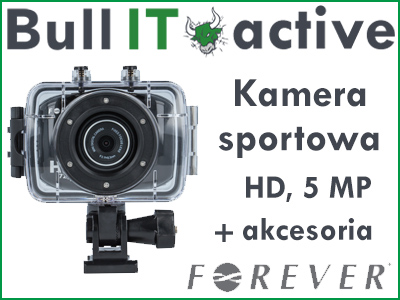 Kamera sportowa HD GoPro Forever SC-110 +Akcesoria