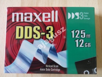 Kasety DDS-3 Maxell