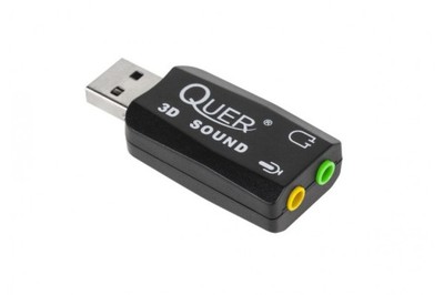 Quer Adapter Dźwiękowy Virtual 5.1 Sound USB