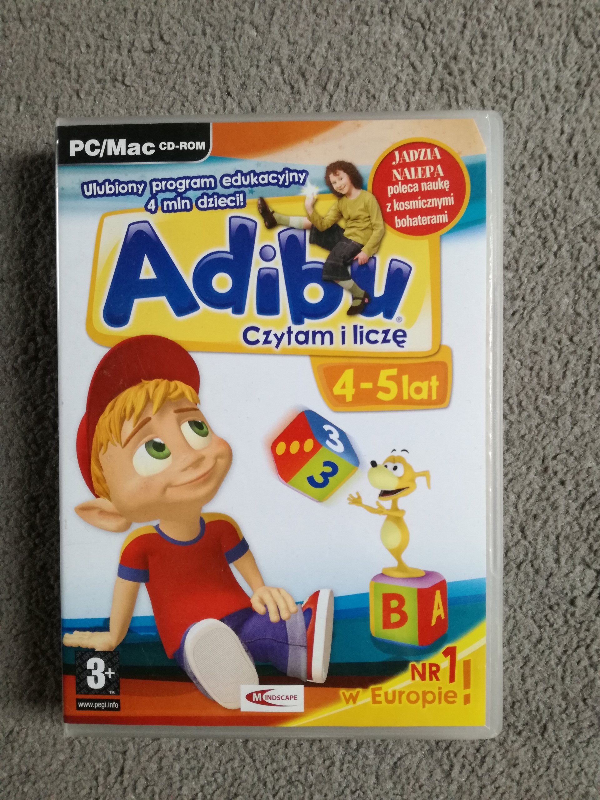 Adibu gra program edukacyjny PC/Mac cd rom
