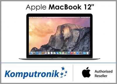 Szary APPLE MacBook Retina 12.1'' Intel 8GB 512SSD