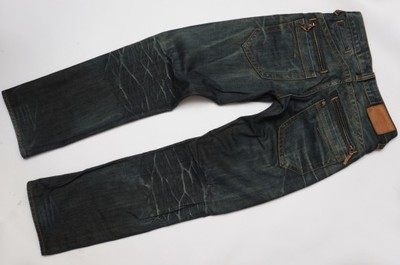 H&amp;M BRAGG proste jeansy - 31/32 - 80cm W31 L32