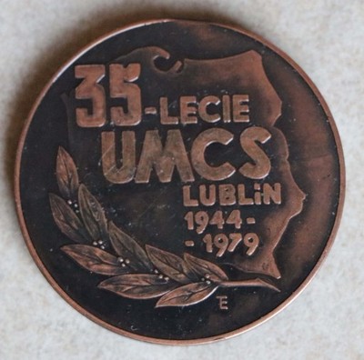 medal 35-lecie UMCS Lublin 1944-1979