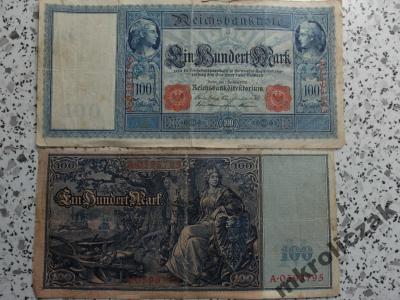 8685. Niemcy banknot 100 Marek 1908 r A