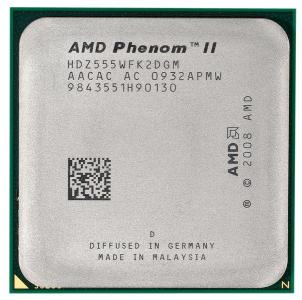 AMD PHENOM II X2 555@B55 x4 3.2Ghz 6MB ! AM2+ AM3