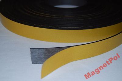 magnes z klejem taśma magnetyczna pasek 25x2