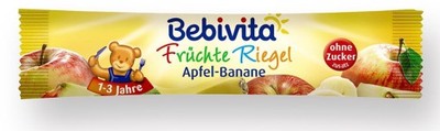 Bebivita Batonik Wafelek Jabłko Banan 12m 25g