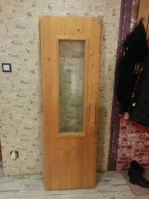 Drzwi do sauny * drewno * drewniane * - 6926142288 - oficjalne archiwum  Allegro