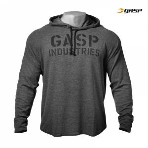 GASP Long sleeve thermal hoodie bluza na siłownie! - 5916800871 - oficjalne  archiwum Allegro