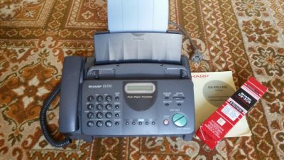 Fax Sharp UX-370 (UX370) plus nowa folia