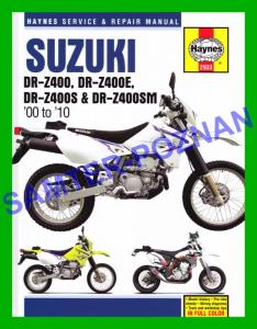 Suzuki DR-Z 400 E / S / SM 2000-2010 instr Haynes