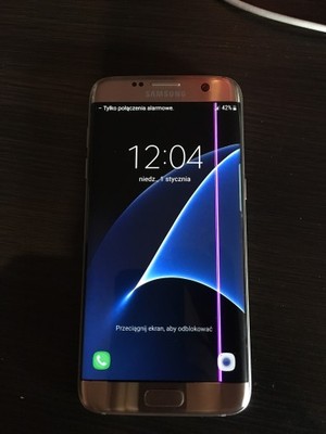 Samsung Galaxy s7 edge różowa linia 100% sprawny! - 6795614566 - oficjalne  archiwum Allegro