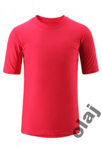 Koszulka kąpielowa Reima Crisul UV czerwień 140cm