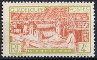 Kolonie francuskie. Guadeloupe Mi 98**