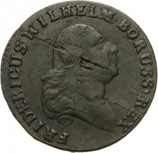 Fryderyk Wilhelm II 1786-97,Grosz, 1797/B WROCŁAW
