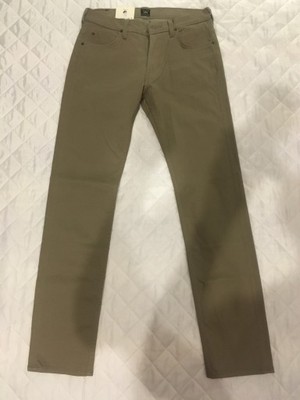 spodnie LEE POWELL Slim Biodrówki Beżowe W31 L34