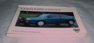 LANCIA DELTA HPE INSTRUKCJA. 1995.