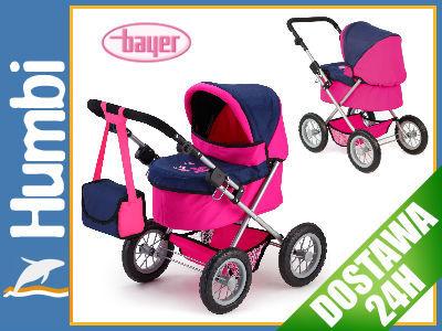 Bayer Design Wózek dla lalek Granatowo-Różowy