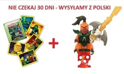 !!! karta lego NINJAGO + figurka NADAKHAN 24h PL