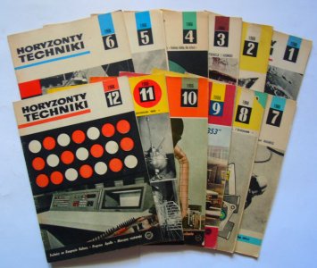 Horyzonty techniki 1966 komplet 12 numerów