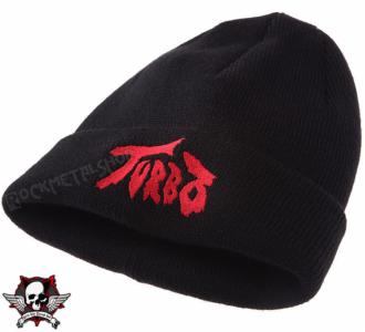 czapka zimowa TURBO - LOGO RED