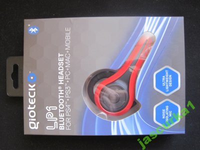 Słuchawka Gioteck LP 1 , PS4, PS3, PC, Bluetooth - 6201481373 - oficjalne  archiwum Allegro