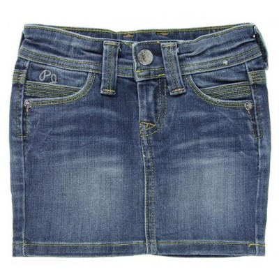OKAZJA -55% SPÓDNICZKA jeansowa PEPE JEANS 104 cm