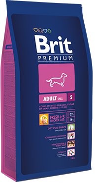 Brit Premium Adult S 8kg Small GLOBAL_VET + KURIER