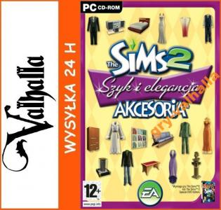 The Sims 2 Szyk i Elegancja PL  Stan Bdb+  Wys 24H