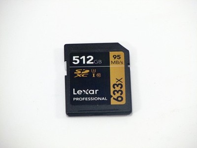 KARTA PAMIĘCI LEXAR PROFESSIONAL SDXC 512GB 633X