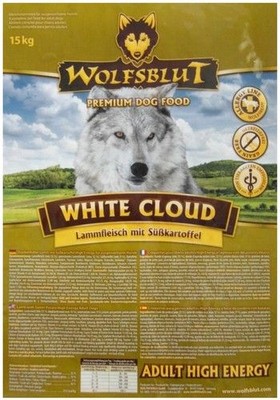 Wolfsblut Dog White Cloud Active jagnięcina 15kg