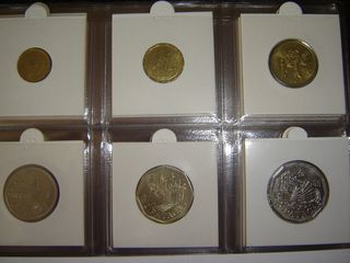 monety świata  zestaw nr 2
