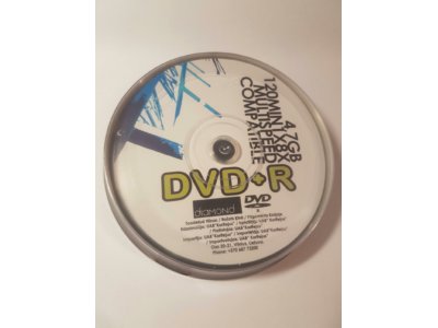 PŁYTY DVD+R DIAMOND 4,7GB 10 SZT. WYS.GRATIS