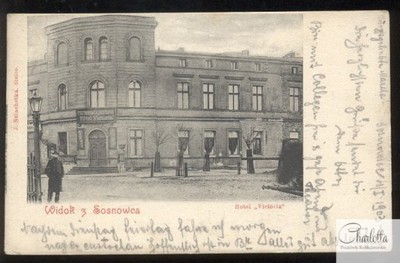 1903 WIDOK Z SOSNOWCA - HOTEL VICTORIA