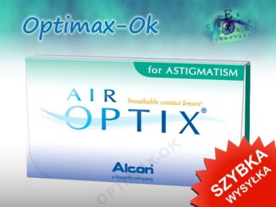 AIR OPTIX for ASTIGMATISM soczewki toryczne 3szt.