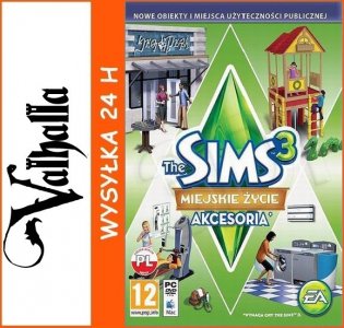 The Sims 3 Miejskie Życie PL  Stan Bdb+  Wys. 24H