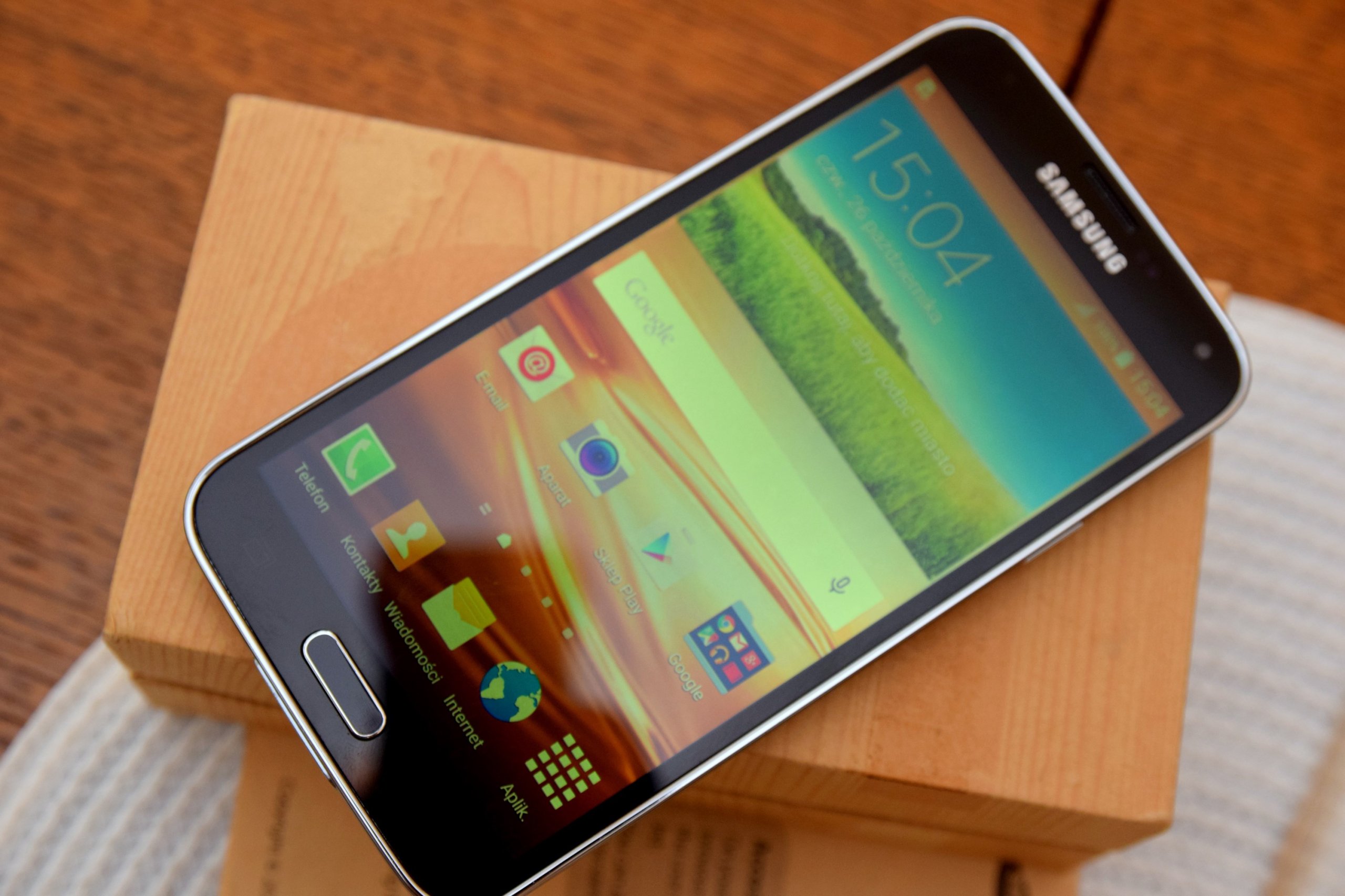 Samsung Galaxy S5 SM-G900 IEALNY STAN defekt grati