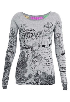 DESIGUAL nowy sweter bluzka M 38