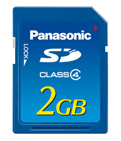 KARTA PAMIĘCI PANASONIC SD 2GB